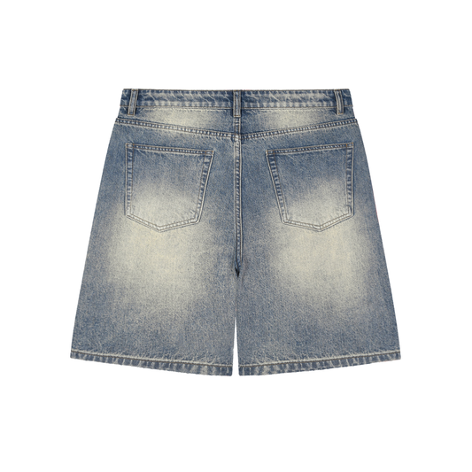 ZS Demin Distressed Jorts