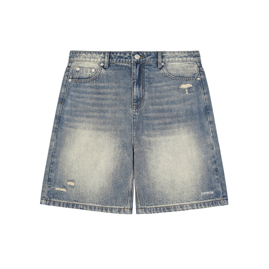 ZS Demin Distressed Jorts